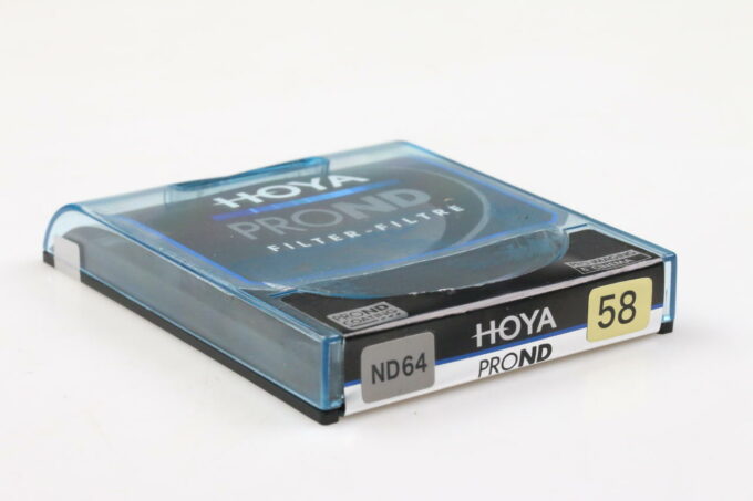 Hoya PRO ND 64 58mm Graufilter