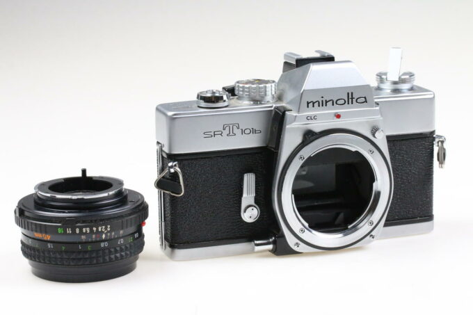 Minolta SR-T 101b mit MD Rokkor 45mm f/2,0