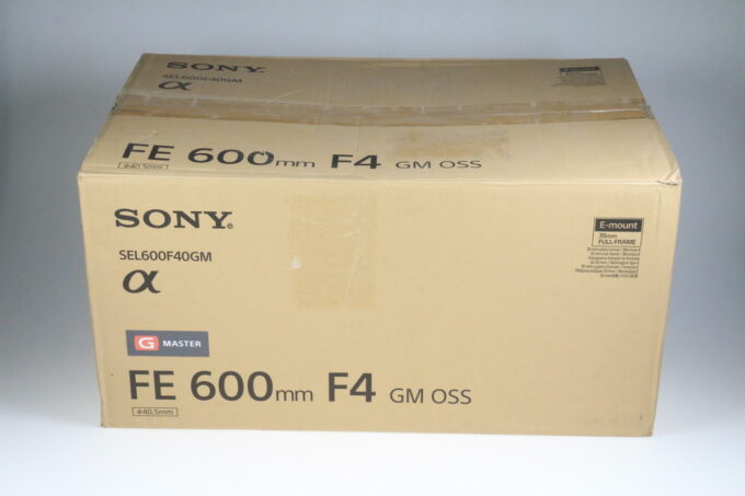 Sony FE 600mm f/4,0 GM OSS - #1801196