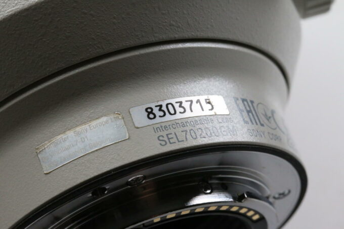 Sony FE 70-200mm f/2,8 GM OSS - #8303715