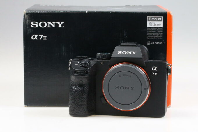 Sony Alpha 7 III Gehäuse - #3835237