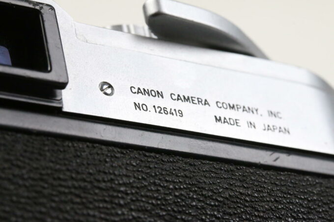 Canon Pellix mit FL 50mm f/1,8 - #126419