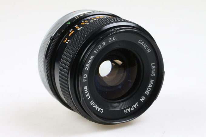 Canon FD 28mm f/2,8 S.C - #159383