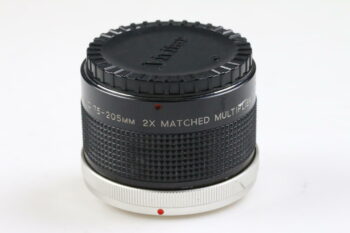 Vivitar MC 75-205mm 2x Matched Telekonverter für Canon FD