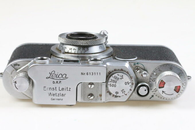 Leica IIF mit Elmar 5cm f/3,5 Red Scale - #613111