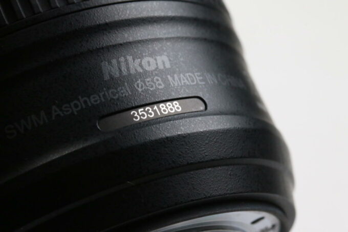 Nikon AF-S NIKKOR 50mm f/1,8 G - #3531888