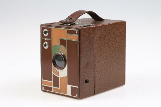 Kodak Beau Brownie Art Deco / Braun