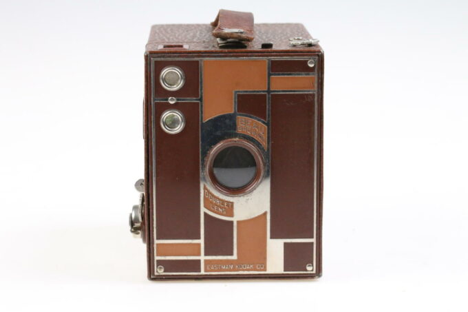 Kodak Beau Brownie Art Deco / Braun