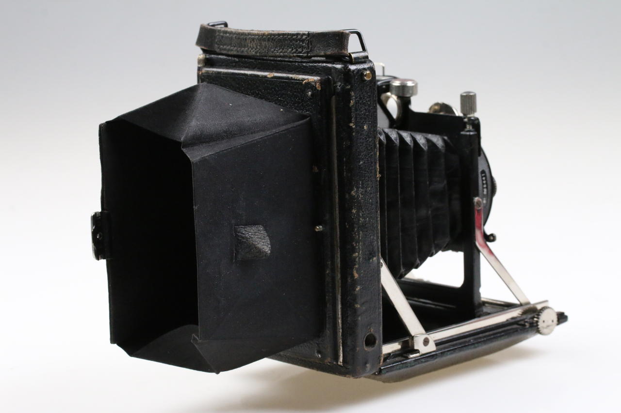 KWD Patent Etui 6,5x9cm mit Carl Zeiss Tessar 105mm f/4,5 - #23402