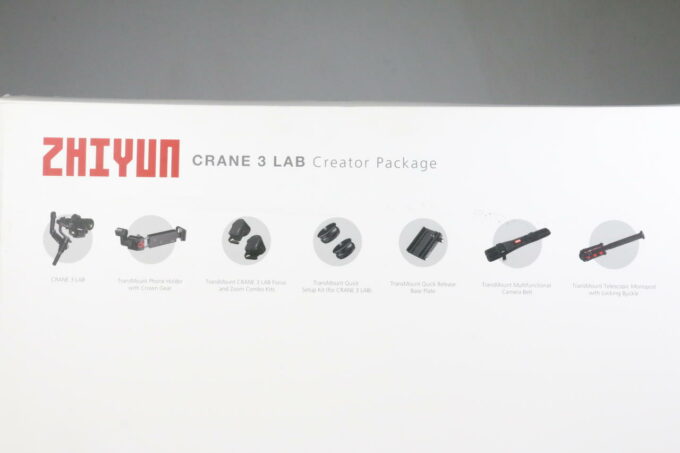 ZHIYUN CRANE 3 Lab CREATOR Package