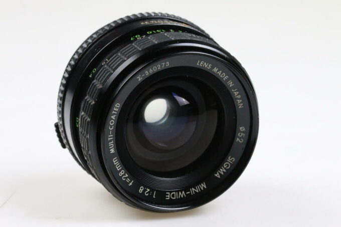 Sigma 28mm f/2,8 für Olympus OM - #360273