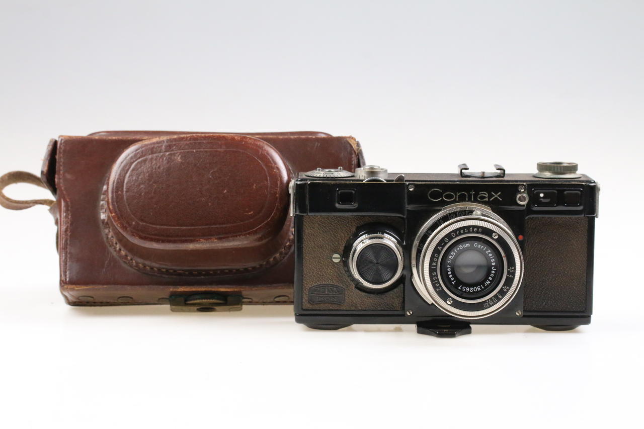 Zeiss Ikon CONTAX I mit Tessar 5cm f/2,8 - Bastlergerät - #V.35510