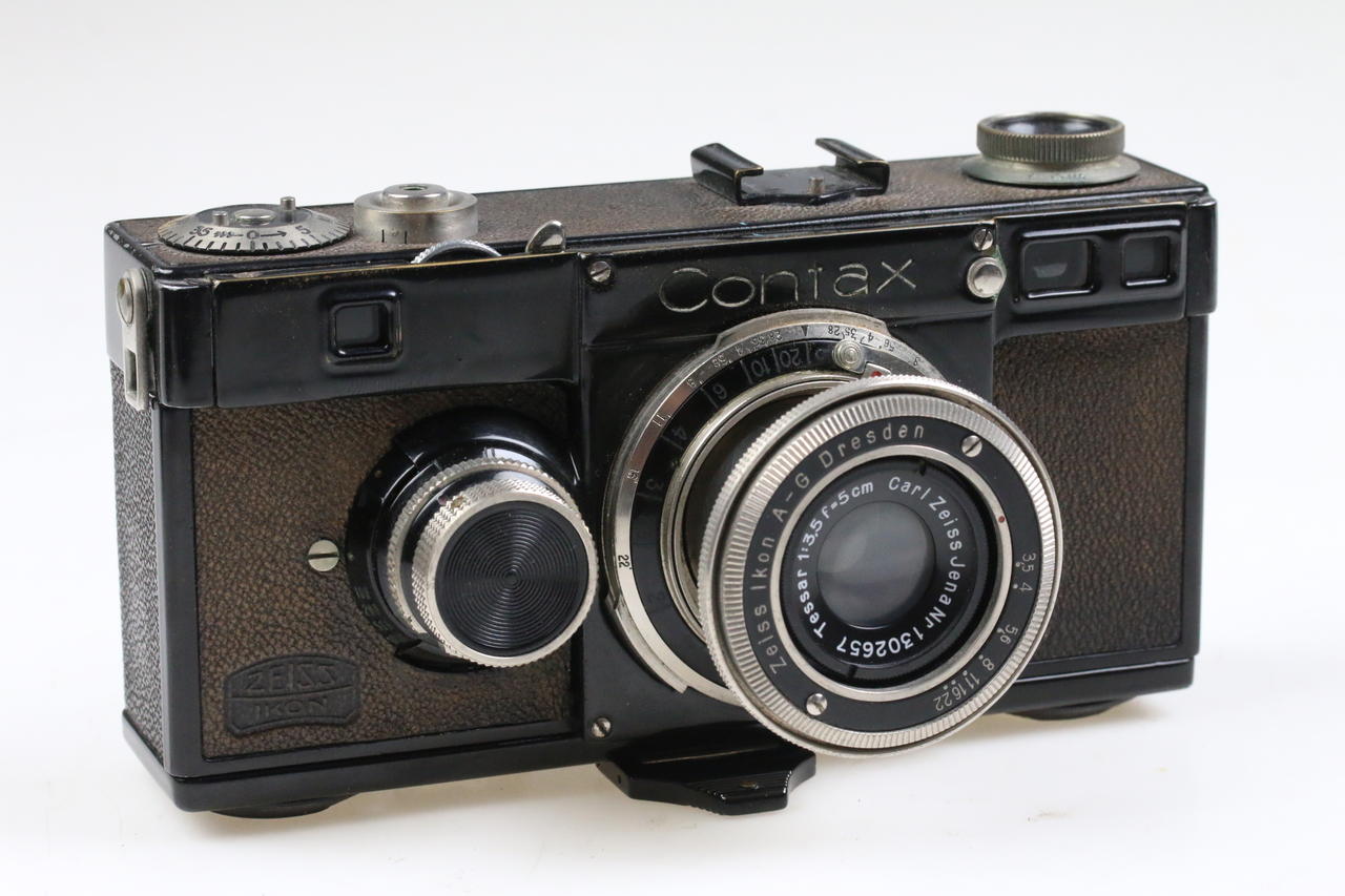 Zeiss Ikon CONTAX I mit Tessar 5cm f/2,8 - Bastlergerät - #V.35510 - Image 2