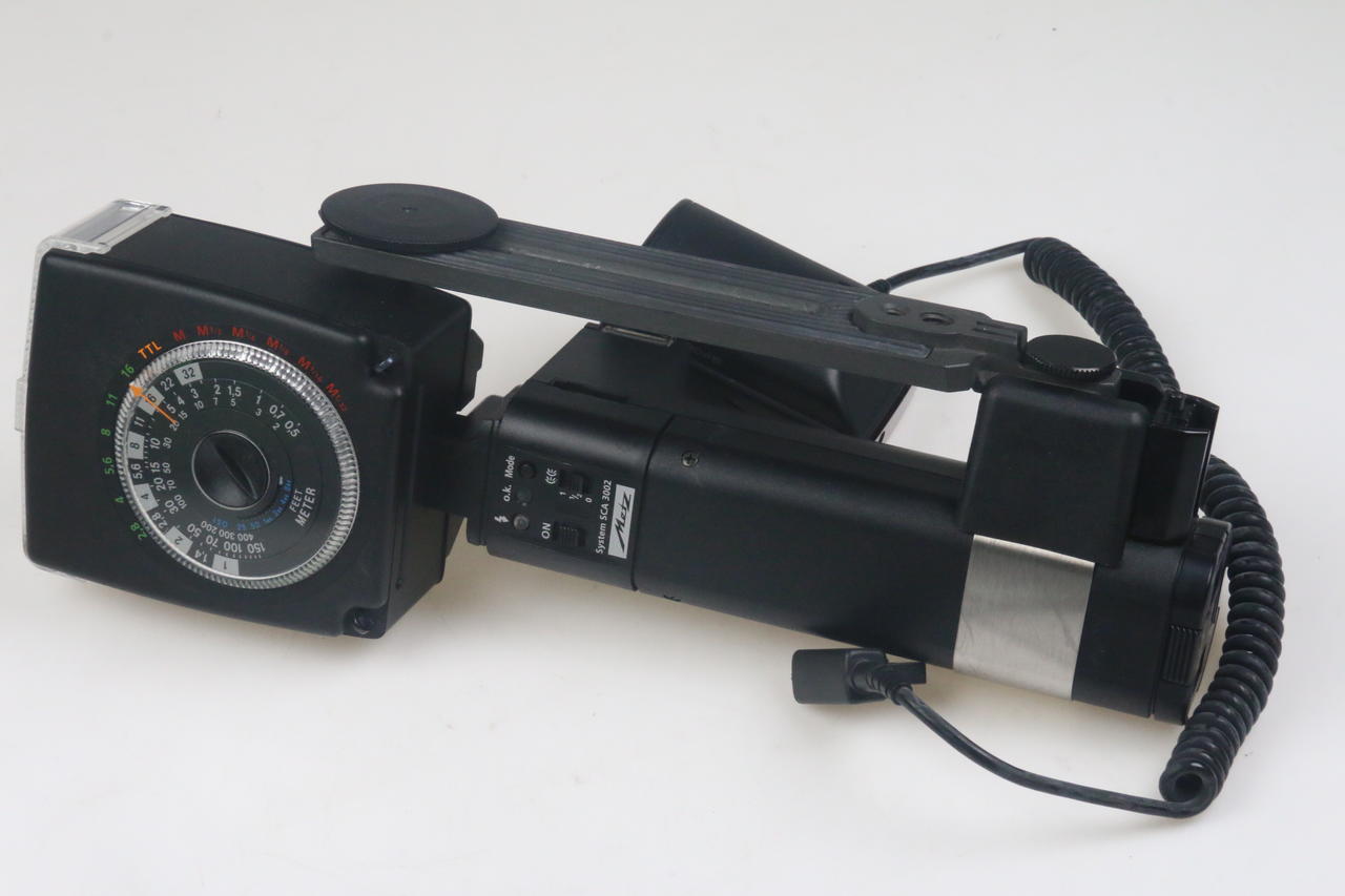 Metz Mecablitz 45 CL-4 Stabblitzgerät mit SCA Adapter 312/2 Canon - #151877 - Image 3