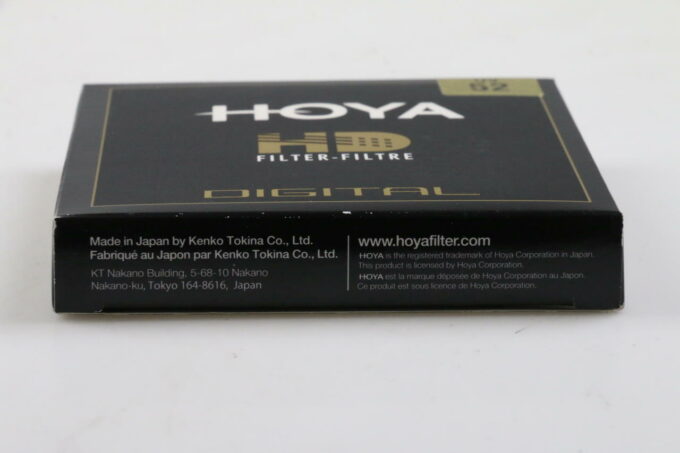 Hoya HD UV Filter - 52mm