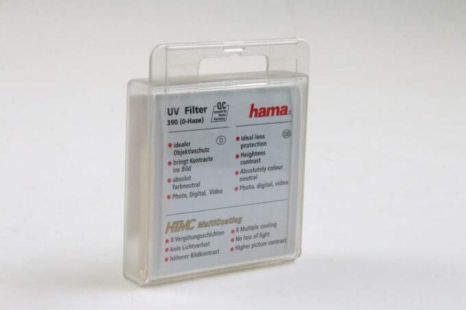 Hama UV HTMC Silber Filter - 25,5mm