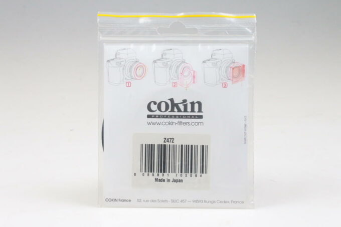 Cokin COKIN Filterhalter Adapter Ring 72mm Z Pro Series