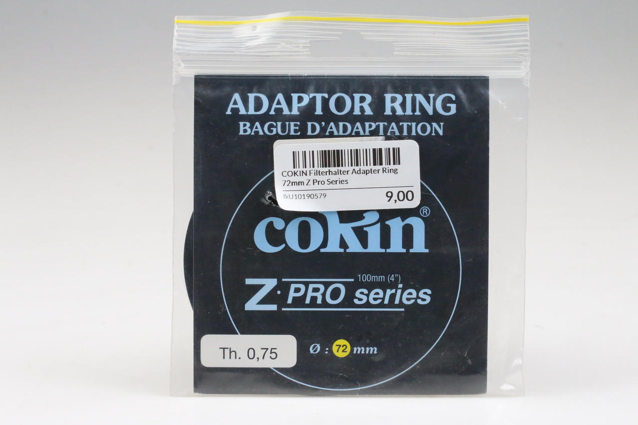 Cokin COKIN Filterhalter Adapter Ring 72mm Z Pro Series