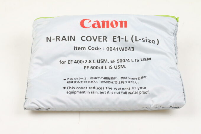 Canon E1-L N-Rain Cover