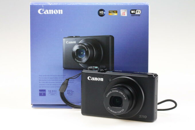 Canon PowerShot S110 - schwarz - #693037012761