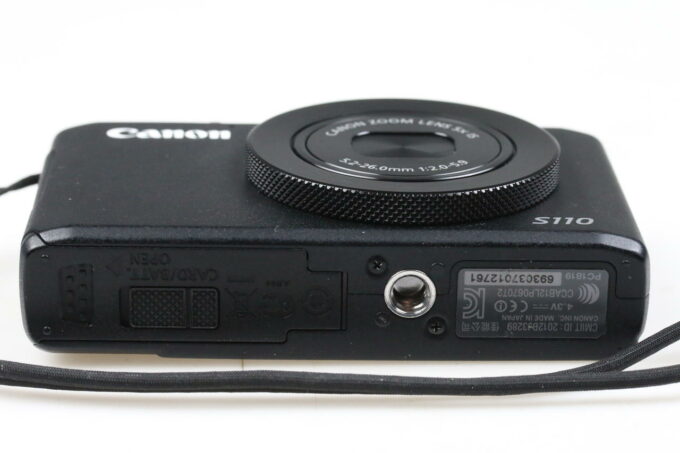 Canon PowerShot S110 - schwarz - #693037012761