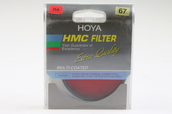 Hoya HMC Rotfilter 25A 67mm