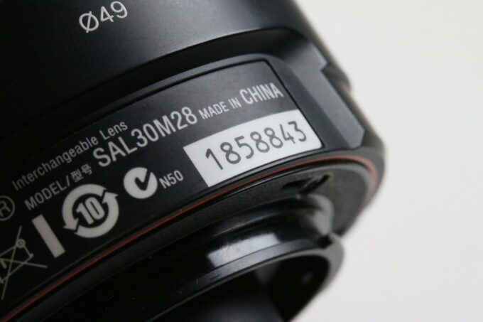 Sony SAL 30mm f/2,8 Macro - #1858843