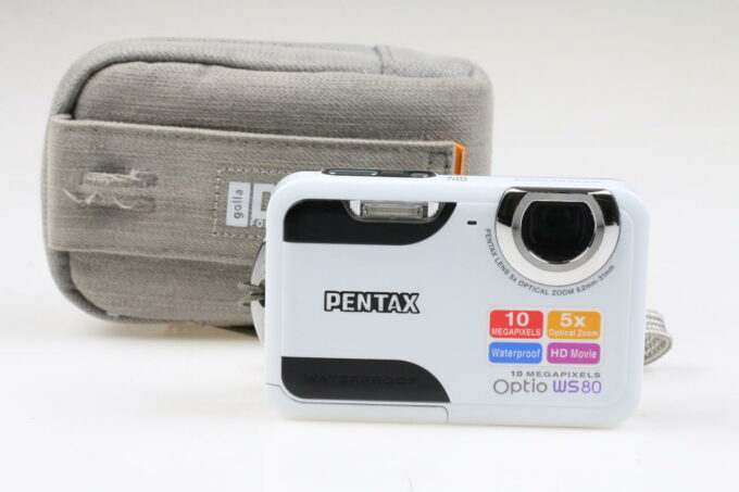 Pentax Optio WS80 wasserdichte Kompaktkammera