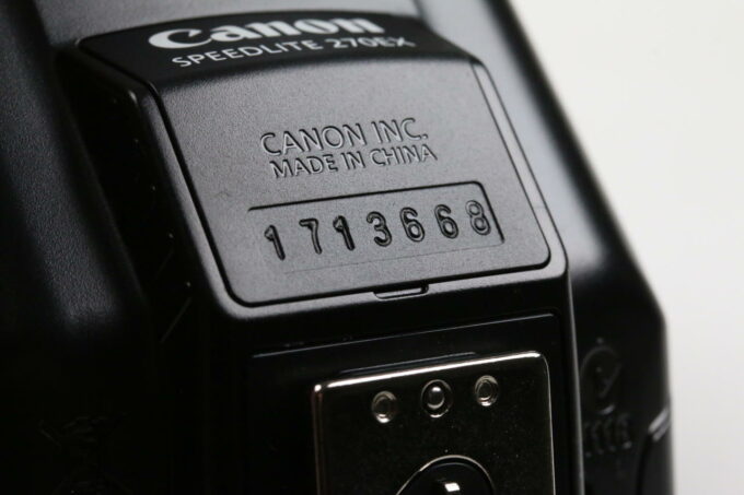 Canon Speedlite 270 EX Blitzgerät - #1713668