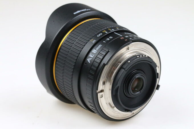 Walimex 8mm f/3,5 Fish-Eye CS für Nikon - #612B4046