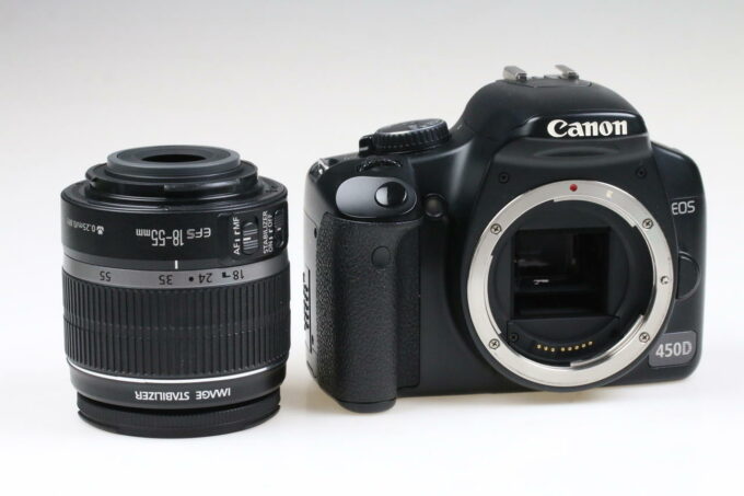 Canon EOS 450D mit EF-S 18-55mm f/3,5-5,6 IS - #0430172639