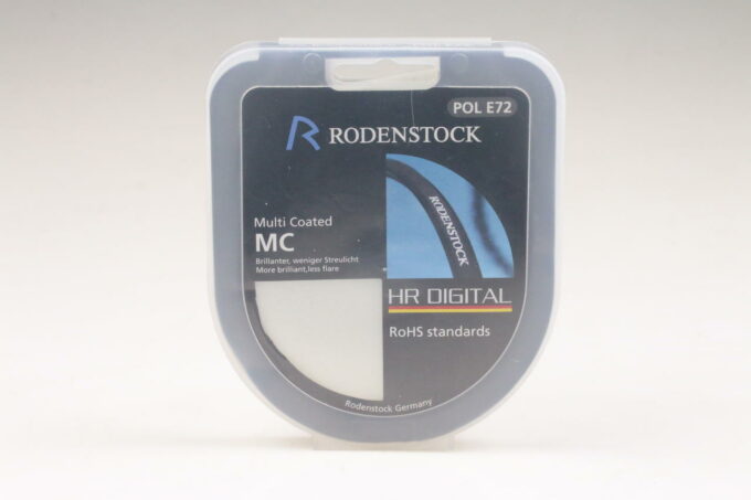 Rodenstock Cicular Polfilter HR MC 2,5x / Durchmesser 72mm