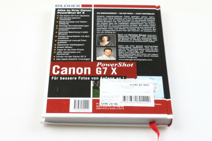 Buch Canon Powershot G7 X - Für besser Fotos