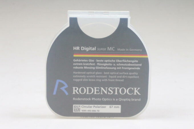 Rodenstock HR Digital UV Filter / 67mm