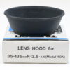 Tamron Sonnenblende 40A für 35-135mm f/3.5-4.5