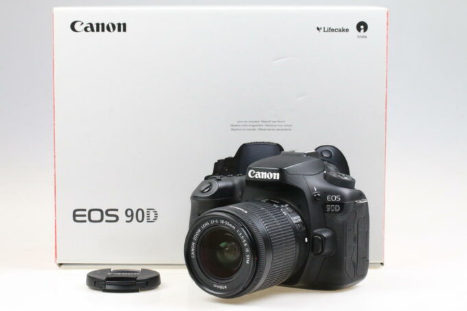 Canon EOS 90D mit EF-S 18-55mm f/3,5-4,5 IS STM - #073052003469