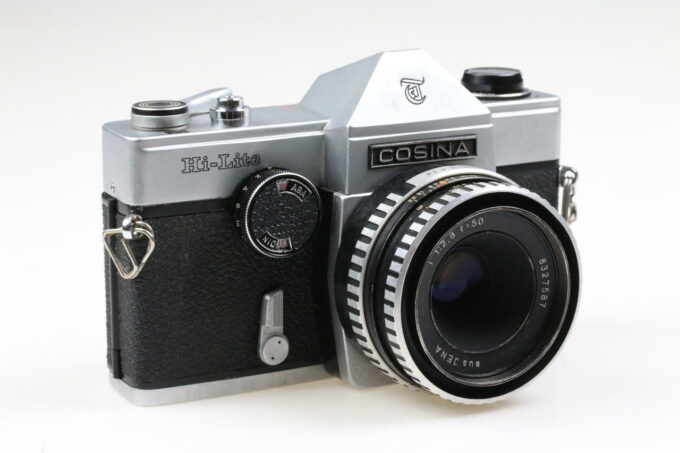 Cosina Hi-Lite Gehäuse mit aus Jena T 50mm f/2,8 - #148848