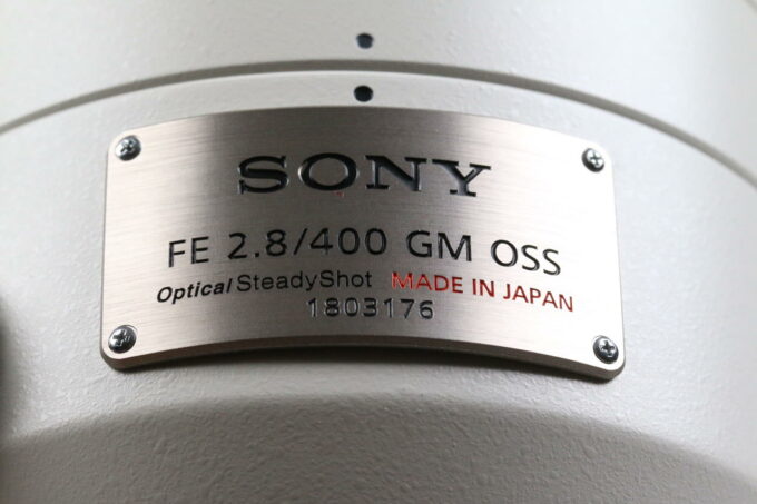 Sony FE 400mm f/2,8 GM OSS - #1803176