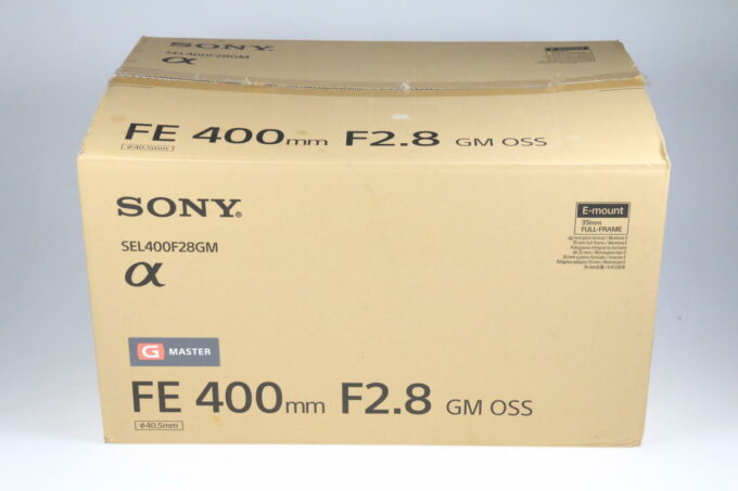 Sony FE 400mm f/2,8 GM OSS - #1803176