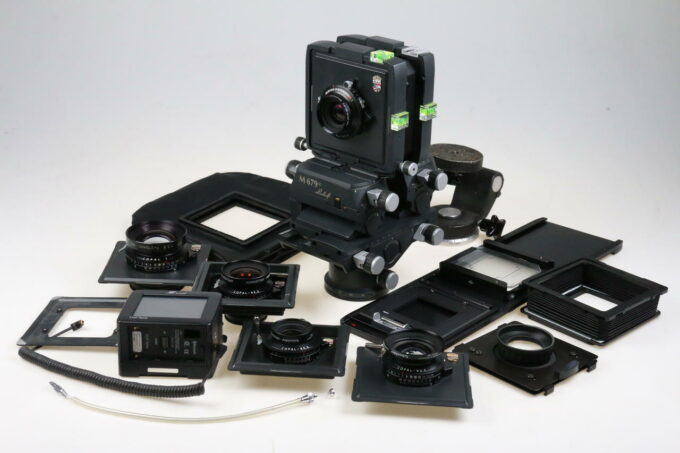Linhof Fachkamera M679 mit Leaf Aptus 17 und 5 Objektive