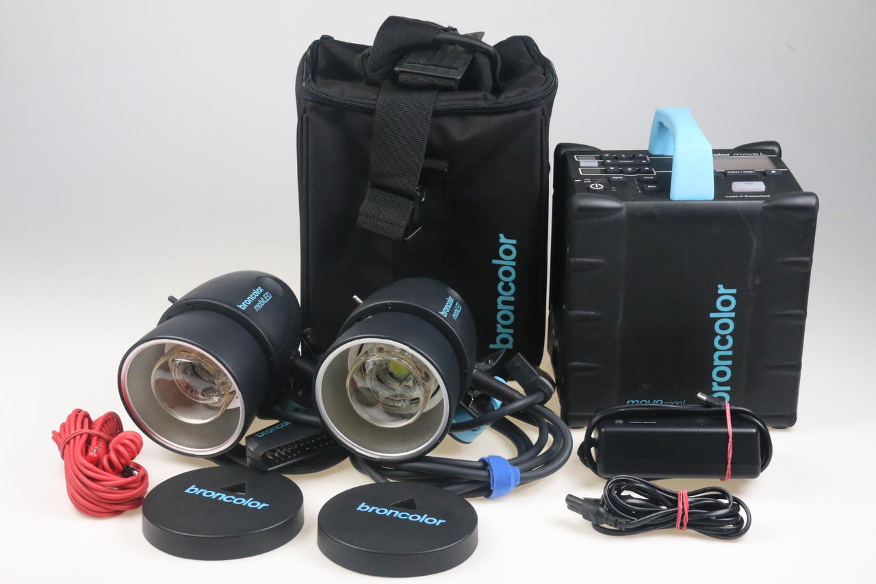 Broncolor Move 1200L Kit mit Trolly - #RW3RFS24