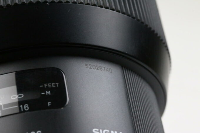Sigma 85mm f/1,4 DG HSM Art für Canon EF - #52028740