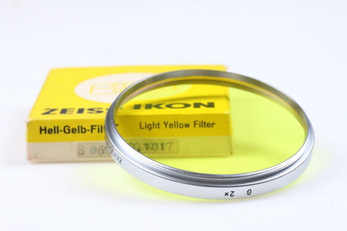 Zeiss Ikon Gelb Filter 2x -1 S67 67mm - Image 3