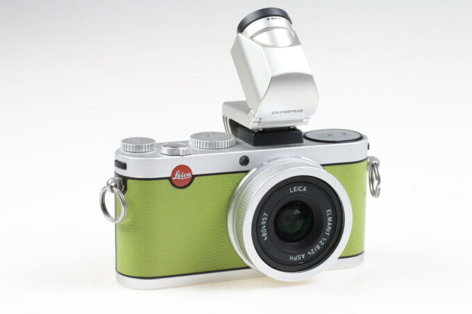 Leica X2 100 Jahre grün mit Olympus VF-2 Sucher - #4804957 - Image 3