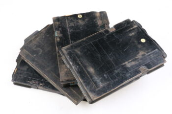 Konvolut diverse Holz- Filmkassetten (Glasplatten)