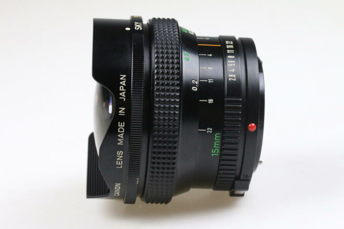 Canon FD 15mm f/2,8 Fish-Eye - #15105