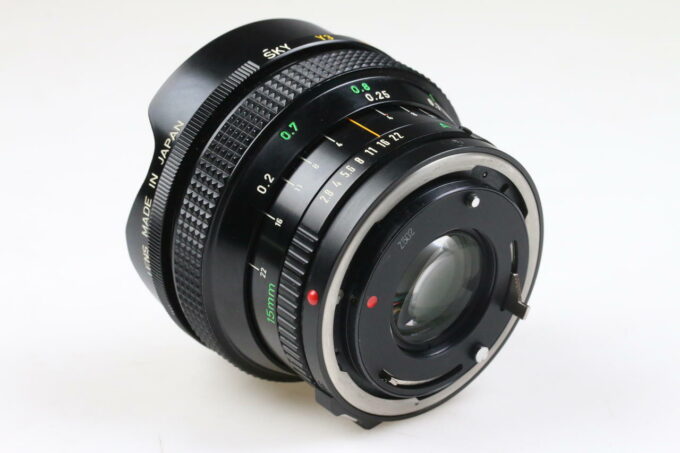 Canon FD 15mm f/2,8 Fish-Eye - #15105