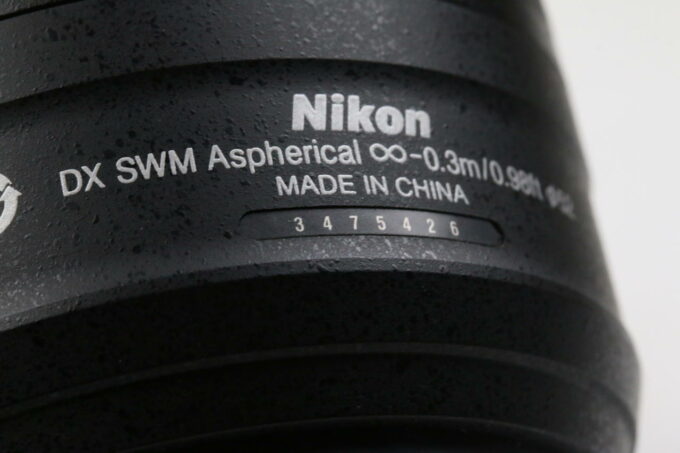 Nikon AF-S DX NIKKOR 35mm f/1,8 G DX - #3475426