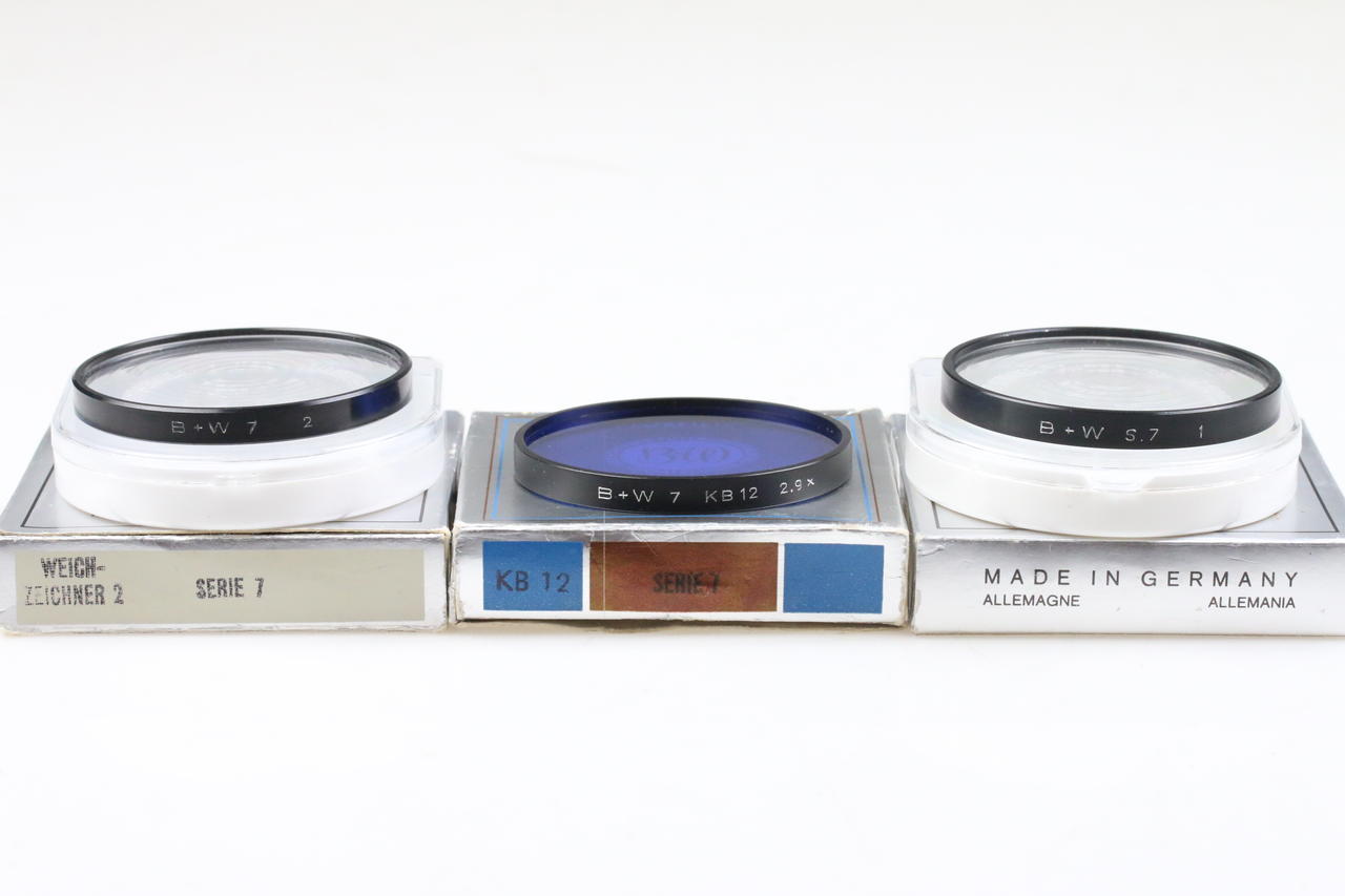 B+W Serie / Filtersatz 3 Stück