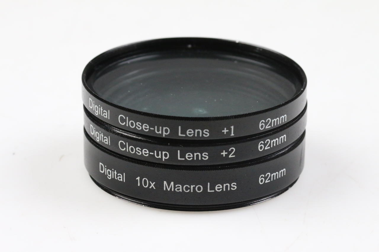 Nahlinsensatz 62mm - 3 Filter